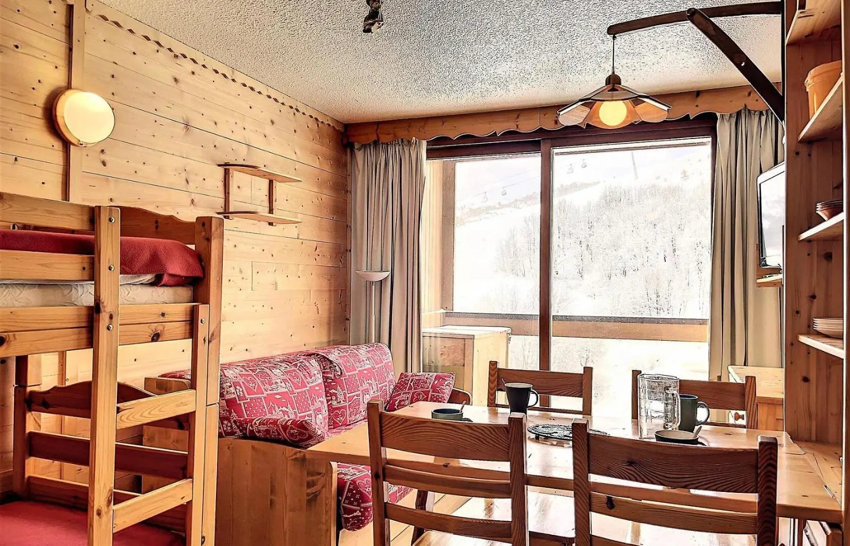 アパート Residence Vanguard - Studio 4 Personnes Vue Pistes Mae-3731 Villarembert