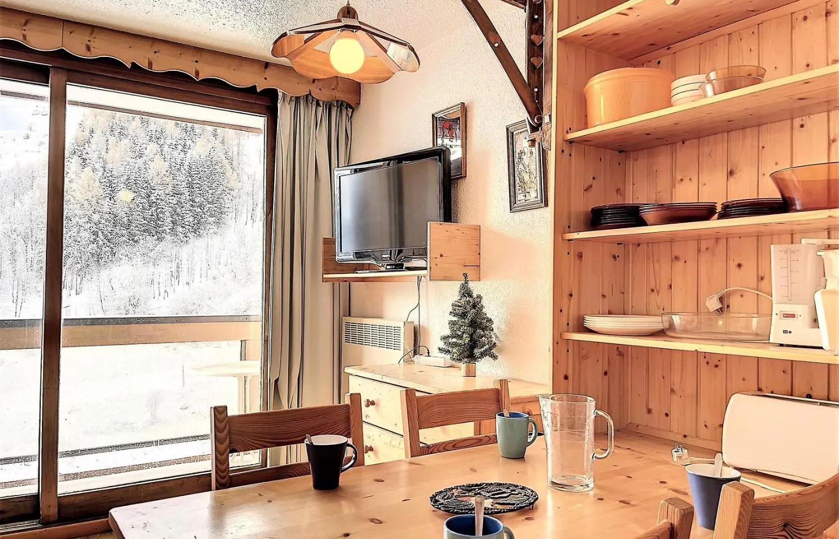 Residence Vanguard - Studio 4 Personnes Vue Pistes Mae-3731 Villarembert